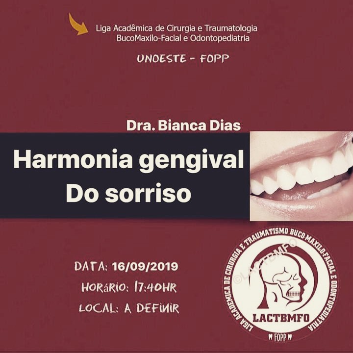 Aula ministrada na Liga Acadêmica de Cirurgia e Traumatologia BucoMaxilo-Facial e Odontopediatria - Unoeste